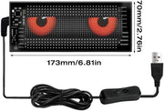 Display LED Flexibile 7 x 17 cm per Auto - Sistema di Illuminazione Personalizzabile con App Bluetooth - Barra di Illuminazione per Auto e Camion 

Specifiche tecniche: 
- Dimensioni: 7 x 17 cm
- Programmabile con App Bluetooth
- Adatto per auto e camion