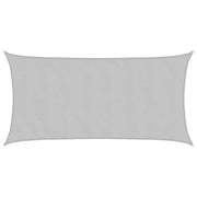 Vela Parasole | Telo Ombra | Vela da ombra Grigio Chiaro 4x2 m 100% Poliestere Oxford