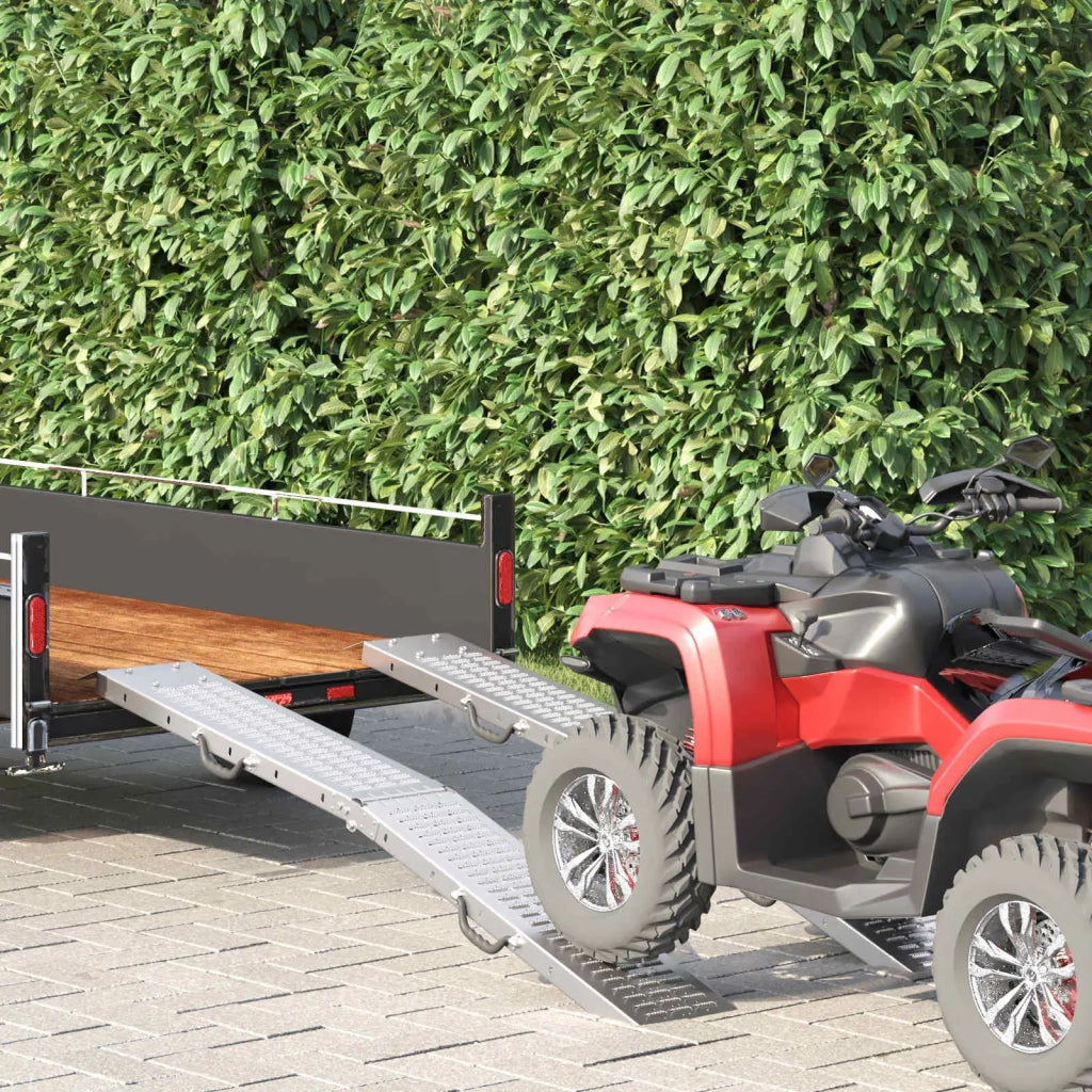Rampe Pieghevoli 200kg per rampa 2 pz Argento Acciaio zincato CFW3395020