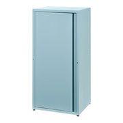 Mobiletto/scaffale in metallo e acciaio 88 x 40 x 35 cm blu grigio 03_0008902