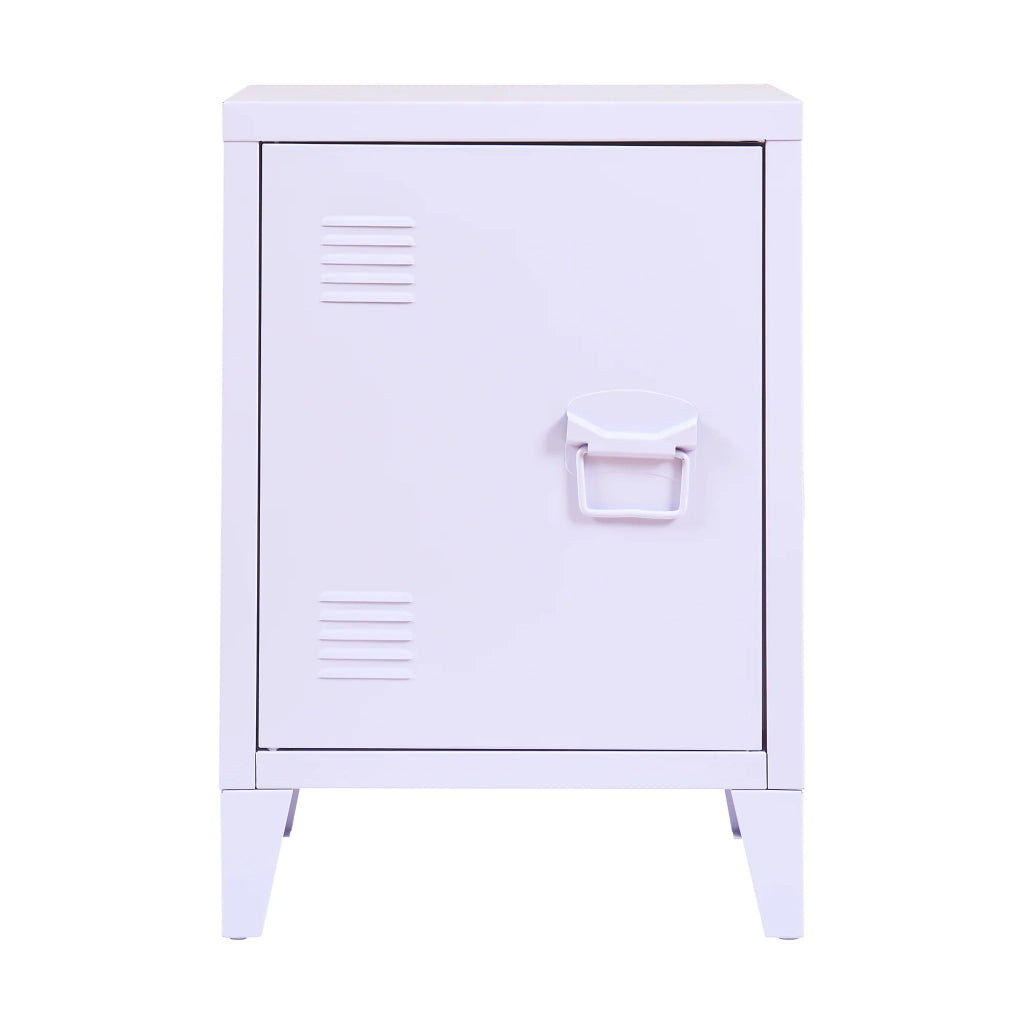 Comodino comodino cassettiera mobile contenitore maniglia porta destra 57 x 40 x 30 cm viola chiaro 03_0011022
