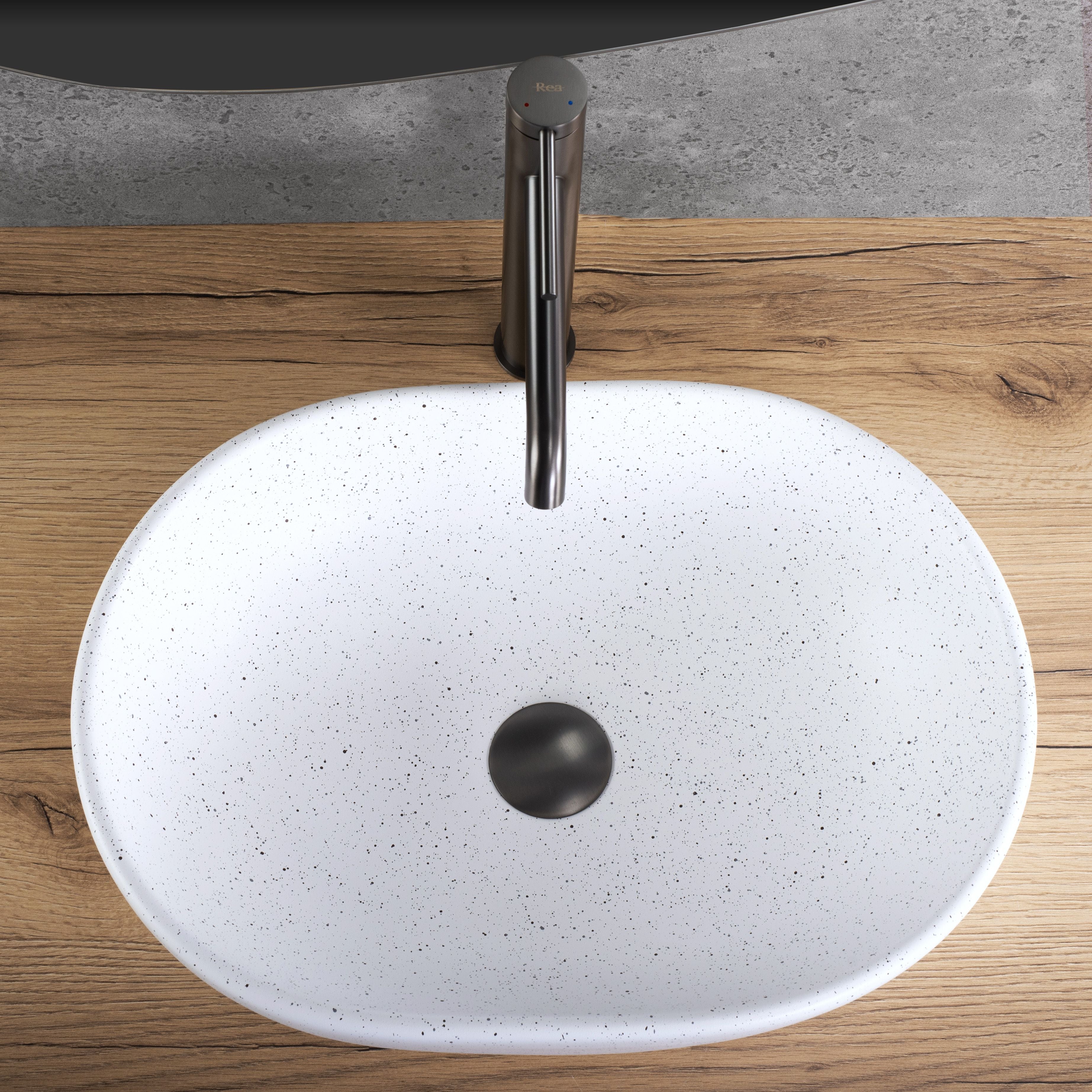 Lavabo Da Appoggio Rea Amelia Warm