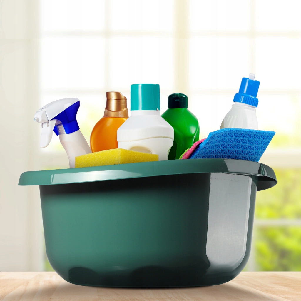 Bacinella universale rotonda in plastica KADAX da 8 litri per bucato