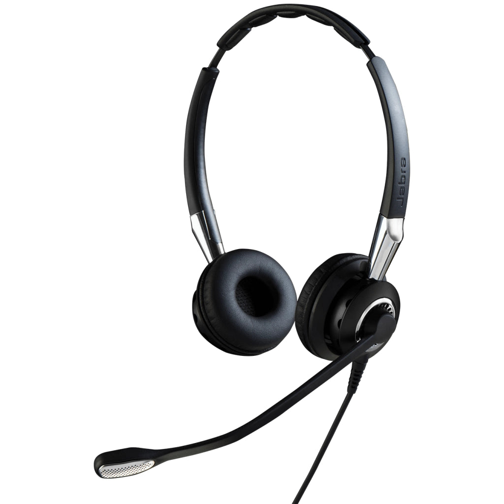 Jabra 2489-825-209 cuffia e auricolare cablato a padiglione ufficio bluetooth nero, argento