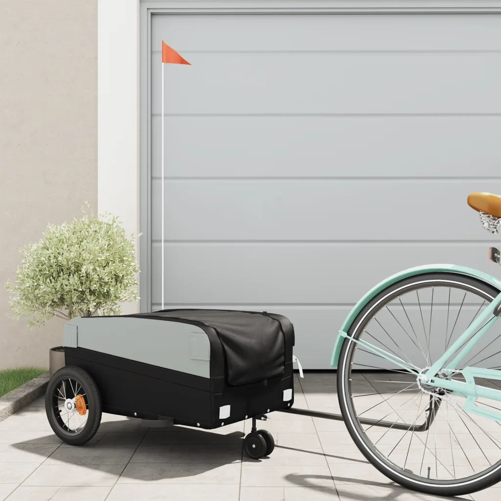 Rimorchio da Bici Nero 30 kg in Ferro CFW1813910