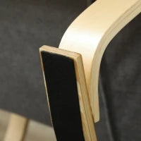 Poltrona Dondolo con Funzione Massaggio, Riscaldamento Lombare, 3 Modalità, Rivestimento in Tessuto, Grigio