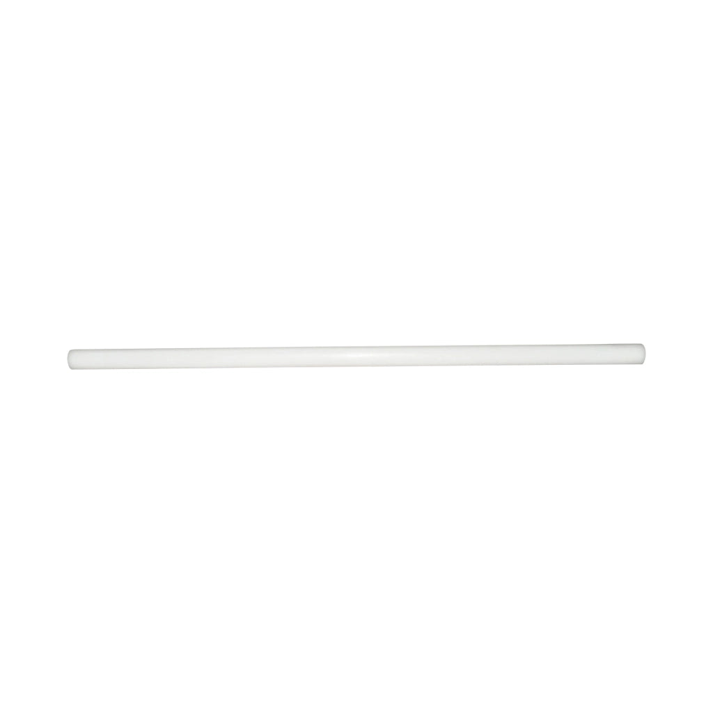 Barra di poliammide PA6 bianca 1000x80mm 6.3 Kg