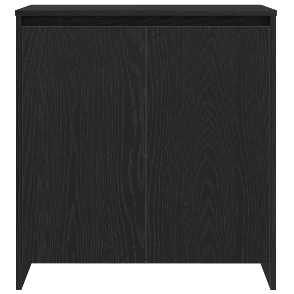 2-Pezzi Sideboards in Legno Ingegnerizzato Nero