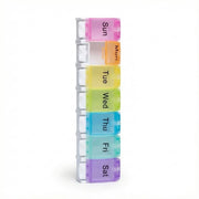 Scatola di Medicinali ColorWeek, Scatola di Pilli, Scatola di Medicinali, Scatola di Pilli, Box di Medicinali, Scatola di Pilli, Scatola di Vitamine, Scatola di Supplementi, per Adulti, per Bambini
