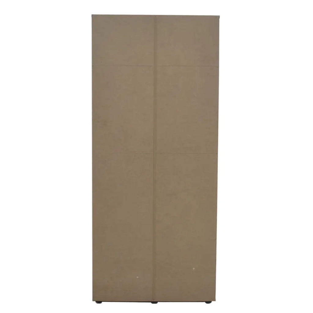 Armadio a 4 ante con 2 specchi TOM - Dimensioni H185 x L160 x P52 cm - Colore bianco - Stile design