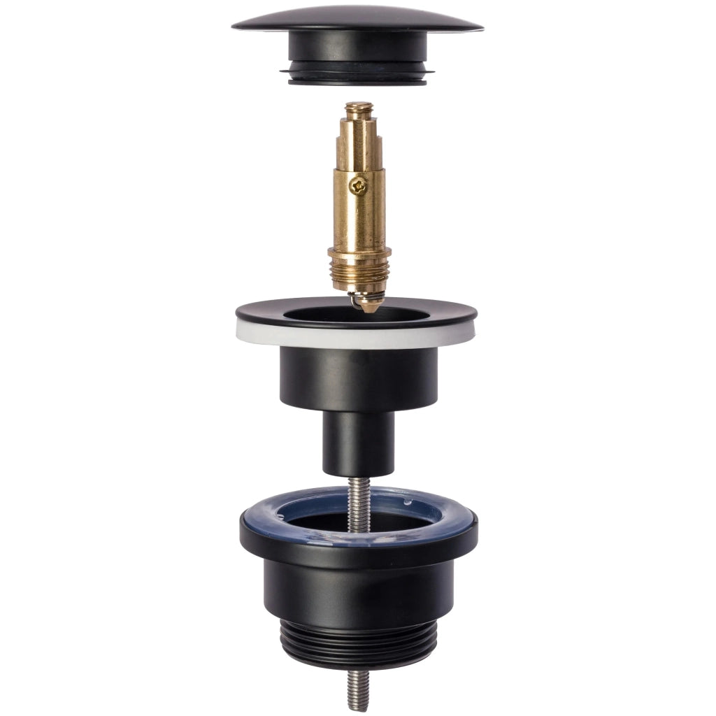 Tappo Per Lavabo Universale Klik-klak Rea Nero Black