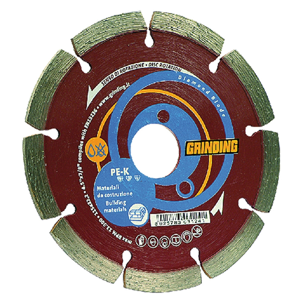 Disco Diamantato A Settori Diam. 115 X 2,2 Grinding