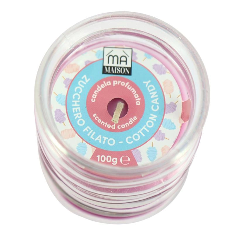 MA MAISON CANDELA PROFUMATA ZUCCHERO FILATO 100GR