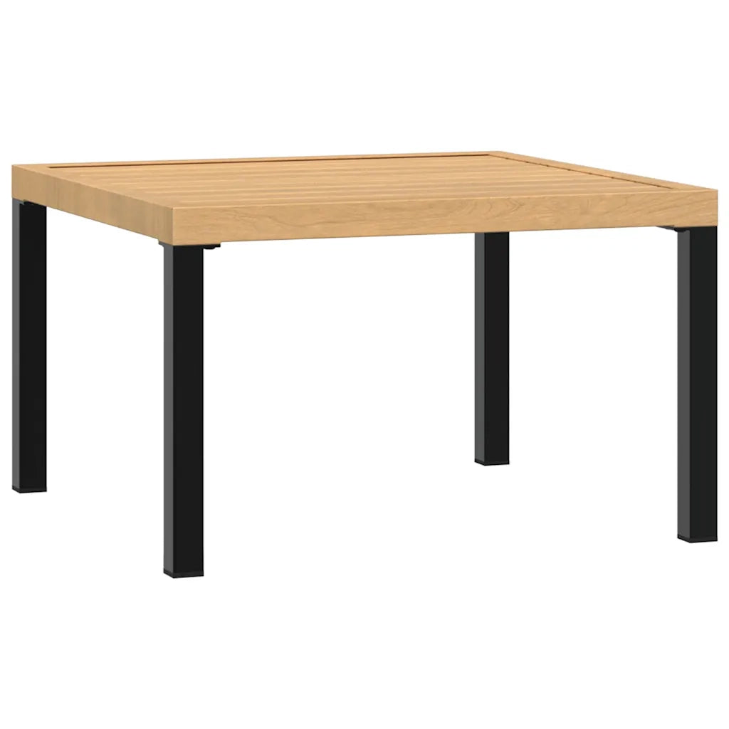 vidaXL Tavolino da Salotto da Giardino 65x65x40 cm in Alluminio