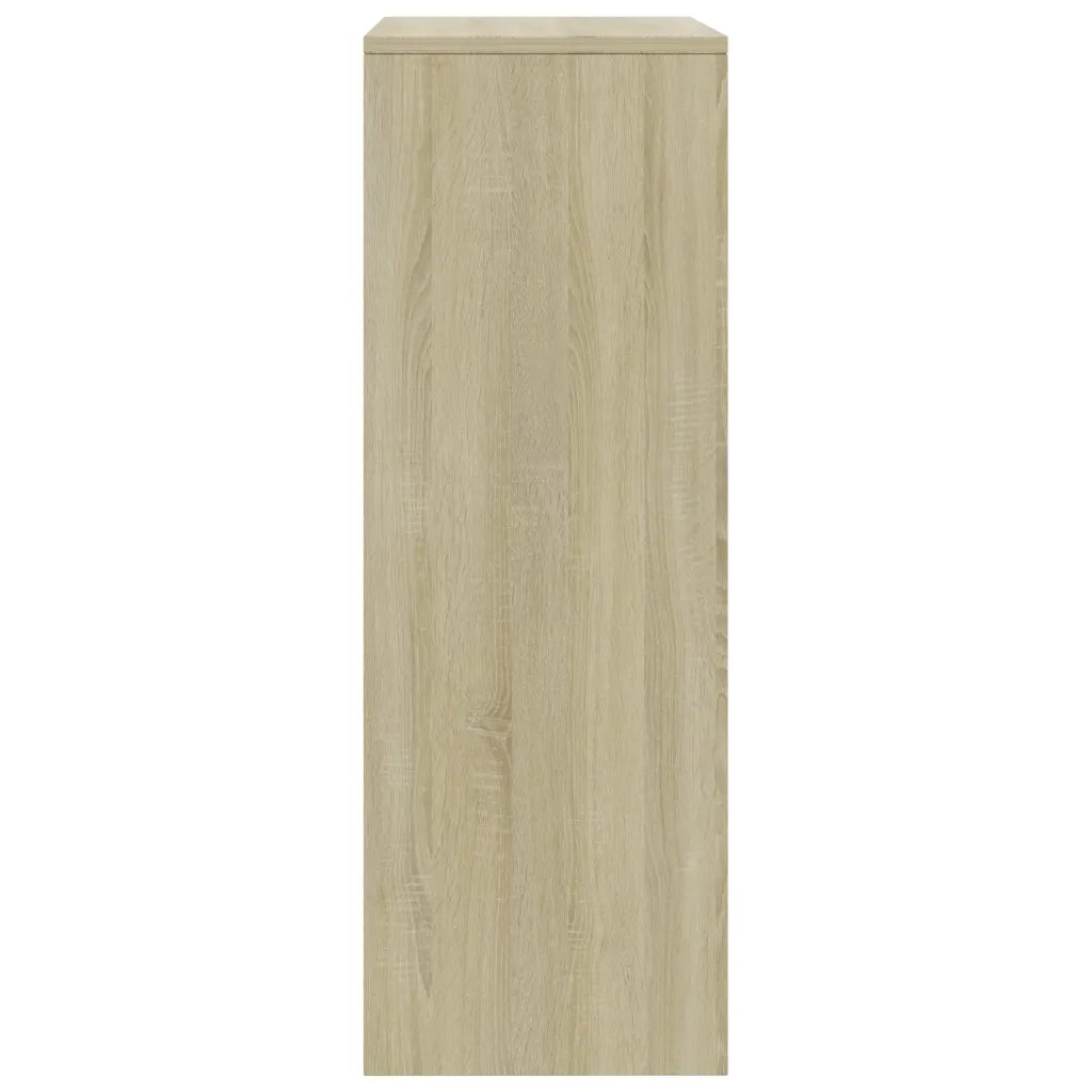 Credenza con 6 Cassetti Rovere Sonoma 50x34x96 cm in Truciolato cod mxl 12054