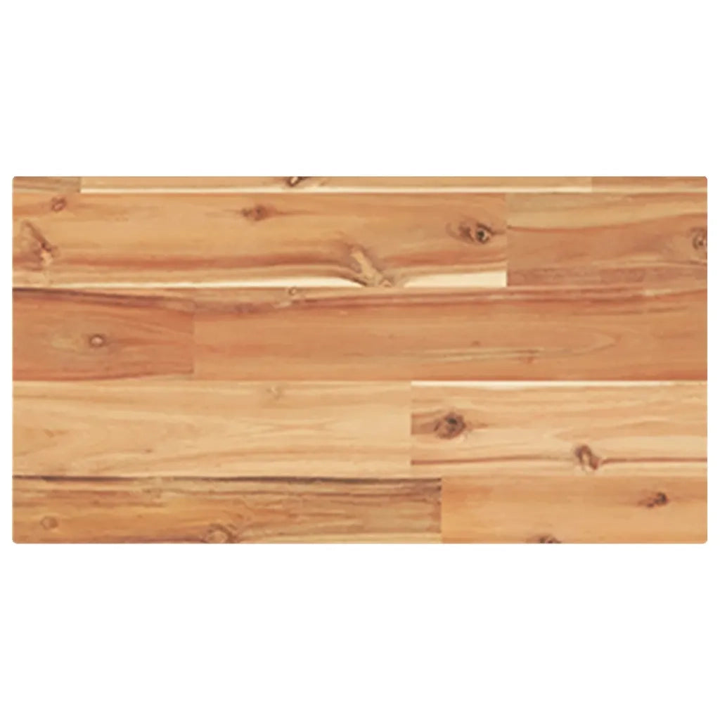 Mensole da Parete 3 pz 40x20x2 cm Legno Acacia Rifinito a Olio 3279497