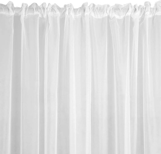 Gordini pronti da appendere con ganci - Tende pronte da appendere - Tende intermedie - Tende oscuranti - Camera da soggiorno - Camera da letto - Decorazione per finestre - Casa - Arredamento