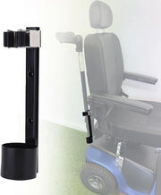 Supporto per Passo Robusto - Standard per Passo - Supporto per Rollator - Adatto per Sedia a Rotelle/Rollator - Acciaio Inossidabile - Facile da Installare - Supporto per Passo