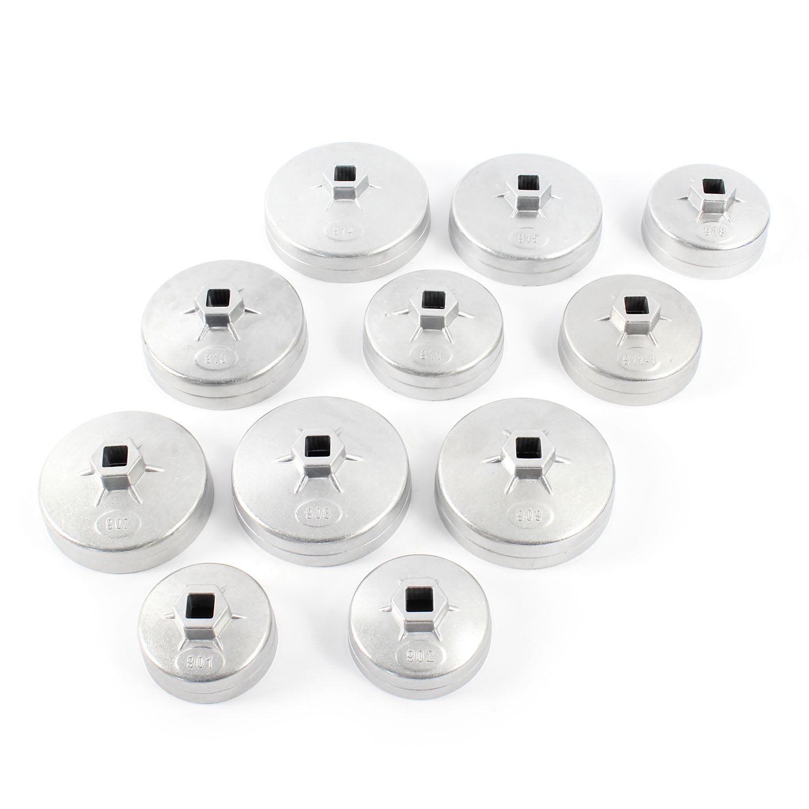 Set di tappi chiavi per filtro dell’olio 23 pz in alluminio pressofuso per auto