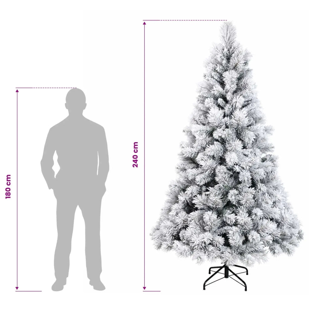 Albero di Natale Artificiale con Rami Pieghevoli 240 cm 42055516