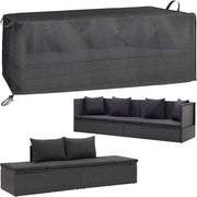 Copertura per mobili da giardino - 420D Oxford - Tenda per sdraiarsi sul balcone, divano, lettino - Resistente alle intemperie e UV - 220 x 80 x 80 cm