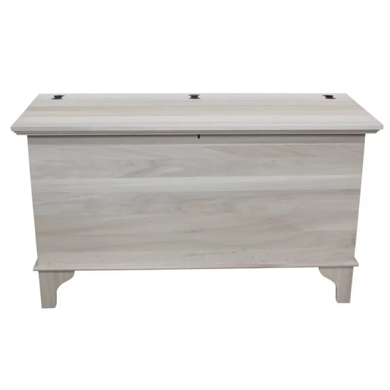 Cassapanca arte povera in legno grezza l.137 p.57 h.80 (135) - Mobili 2G