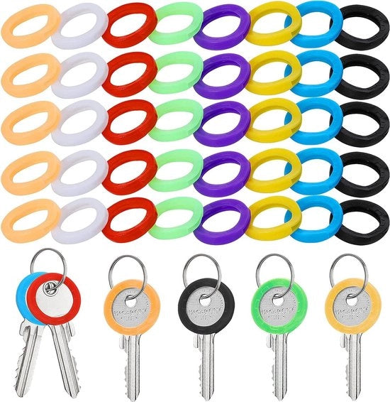 Sfere di riempimento per chiavi - 40 pezzi sfere di riempimento per chiavi - 8 colori