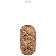Lampada da soffitto in fibra di giacinto