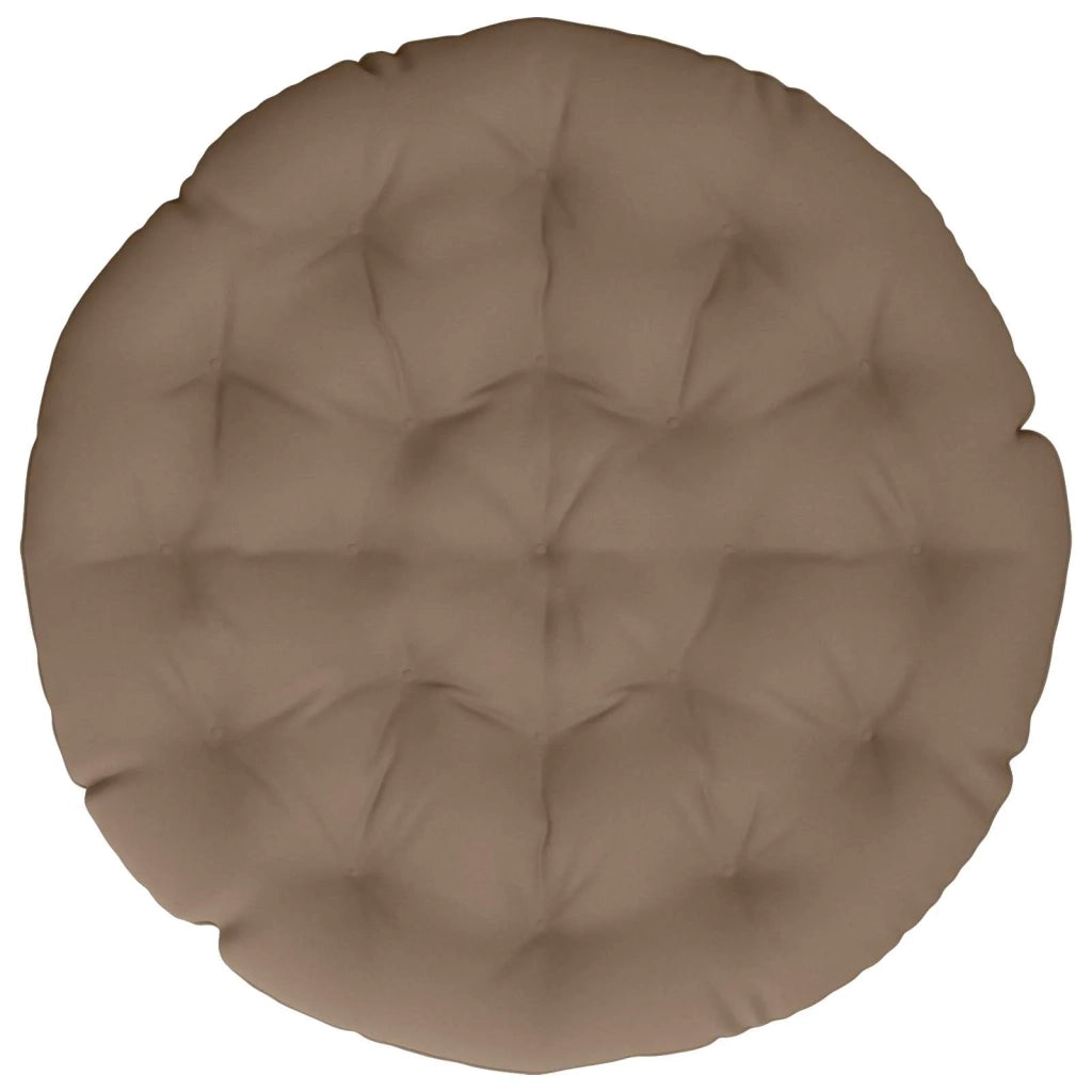 Cuscino per Sedia Papasan VIANEN 100% Poliestere Tortora 953976