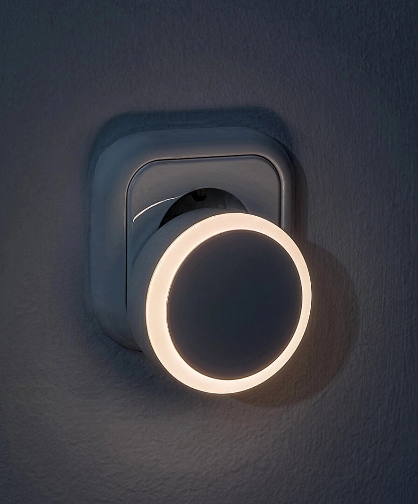 Lampada notturna presa con sensore luce bianca LED 0,3W Rabalux