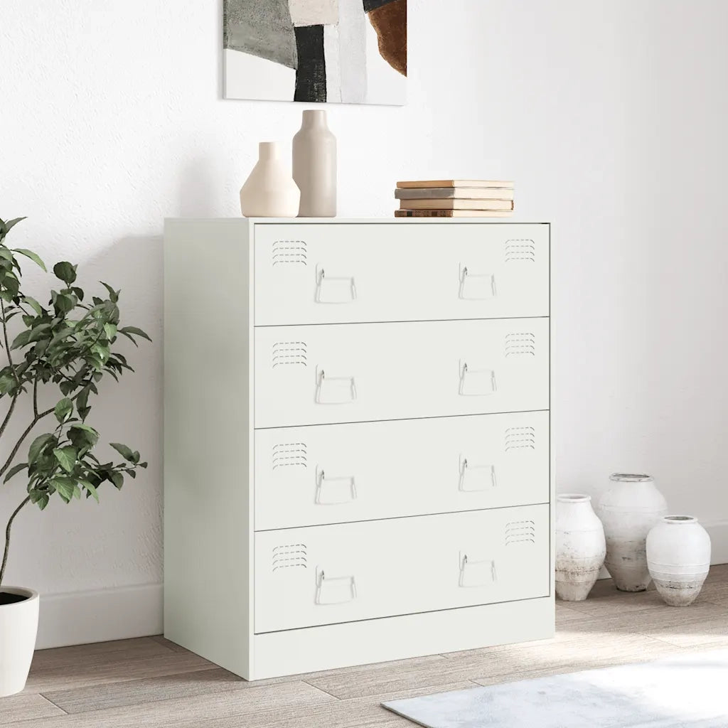Credenza Rosa 67x39x83 cm in Acciaio 841684