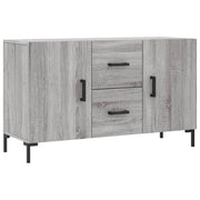 Buffet credenza cassettiera armadio mobile contenitore organizer cucina soggiorno rovere Sonoma 100 x 36 x 60 cm legno ingegnerizzato grigio 02_0036261