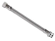 FLESSIBILE INOX PARIGI M1/2 - F3/8 FLEXCORE- - M 1/2 F 3/8 cm-30 - 5 pezzi PARIGI