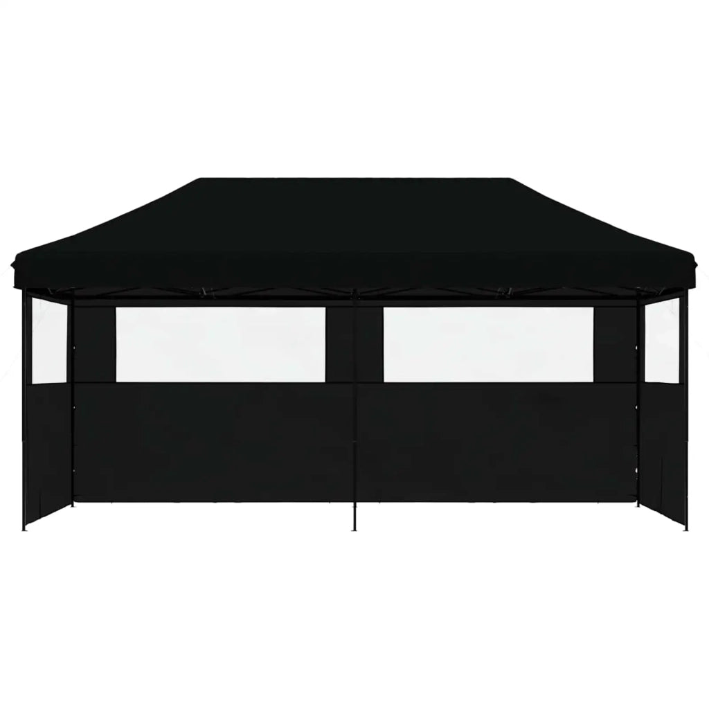 Tenda Party Nero 292 x 580 x 315 cm Tessuto Oxford