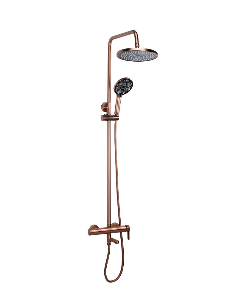 Set Doccia Rea Arcos Brush Copper