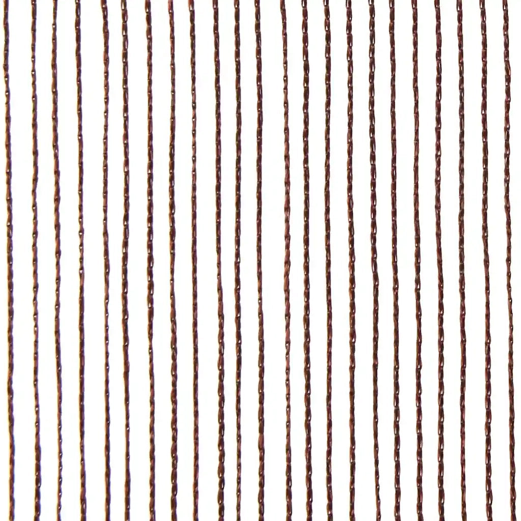 2 pz Tende a Fili 100x250 cm Marroni