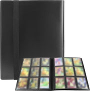 Libretto di adesivi con 9 tasche e 360 carte, compreso cinturino elastico - Carte sportive, Carte di scambio