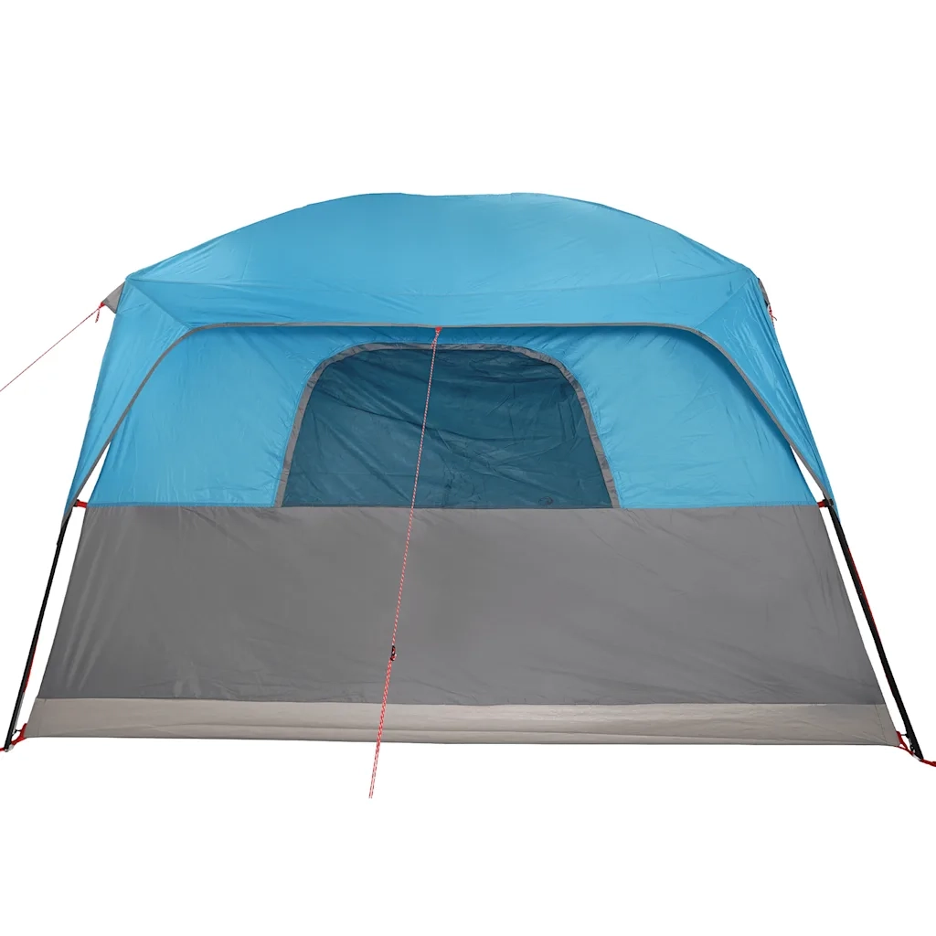 Tenda Familiare Cabina per 8 Persone Blu Impermeabile 94534