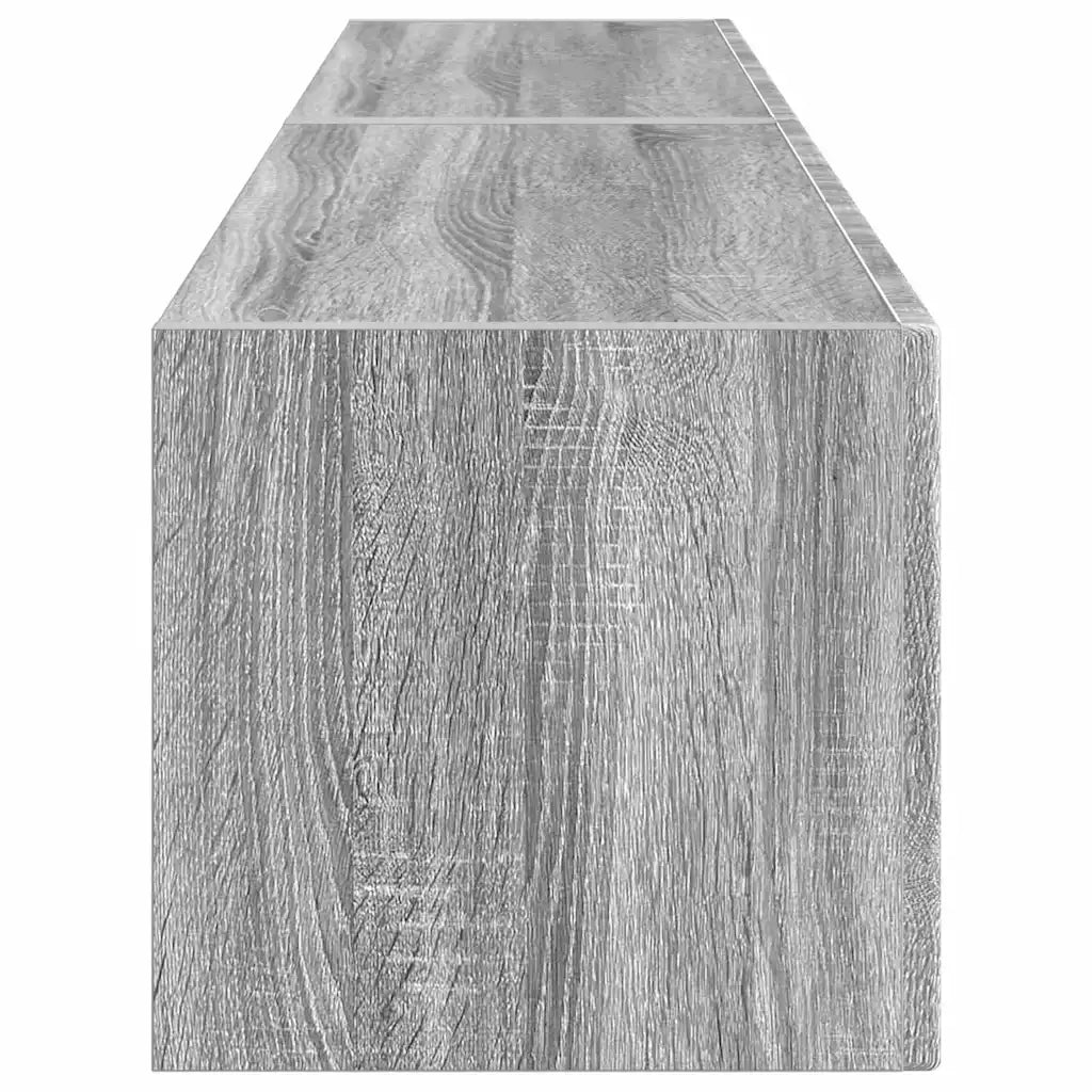 Mobile TV da parete 2 pcs Grigio Sonoma 78,5 x 31 x 29,5 cm 892222