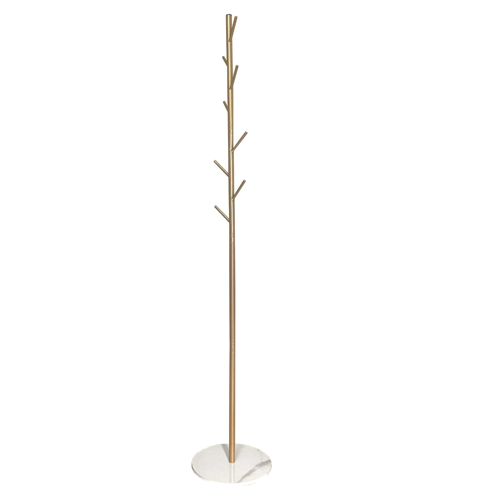 Appendiabiti Premium Elegance con 8 ganci Nyana Home 167x30x30cm Dorato