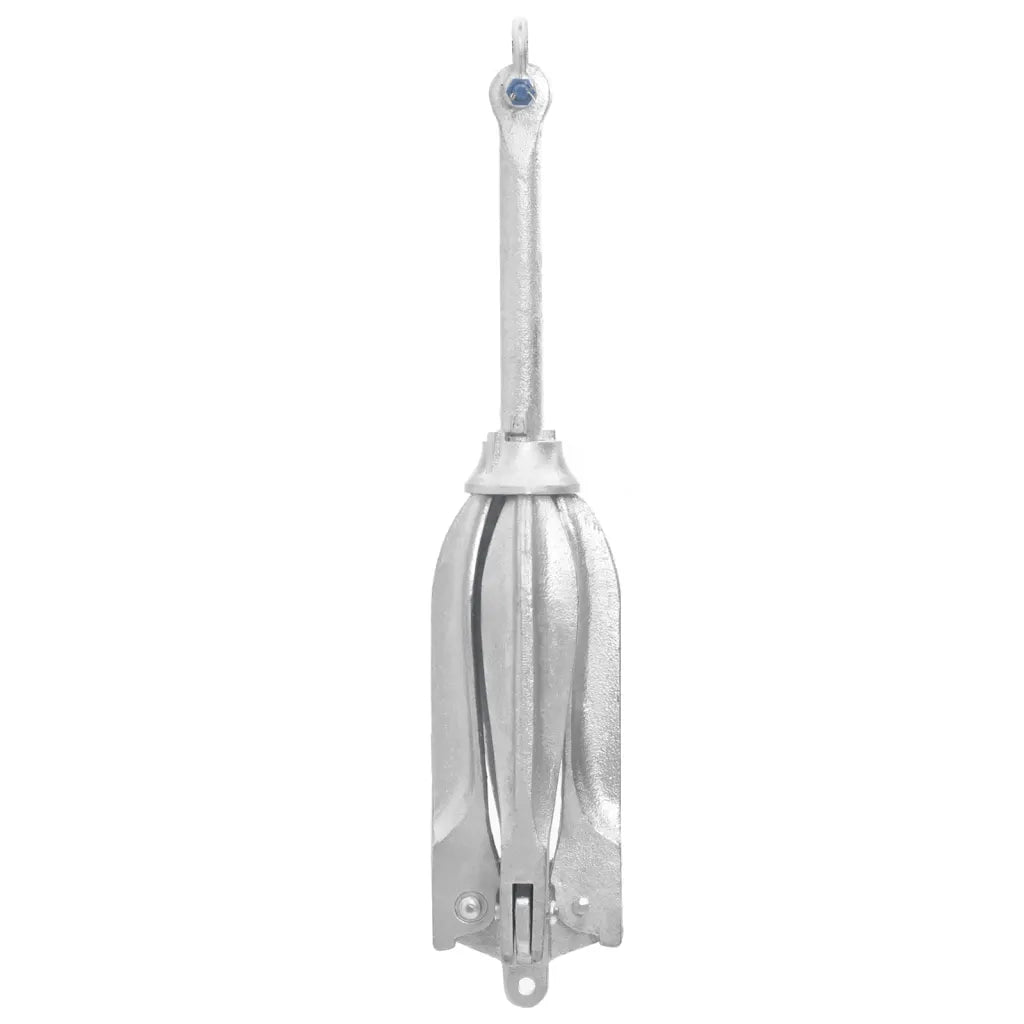 Ancora Pieghevole Argento 12 kg in Ghisa Zincata a Caldo CFW3184014