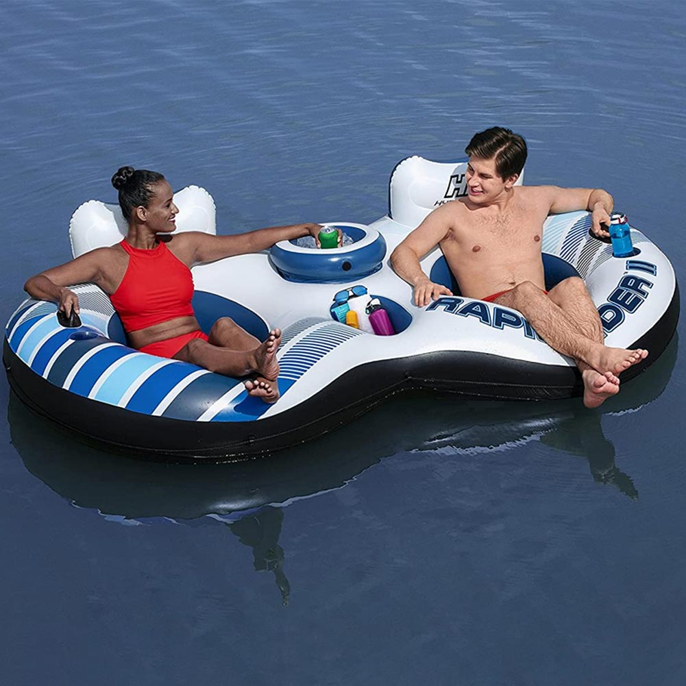 Materassino Gonfiabile Doppia seduta con 2 Portabicchieri e Borsa Frigo Bestway