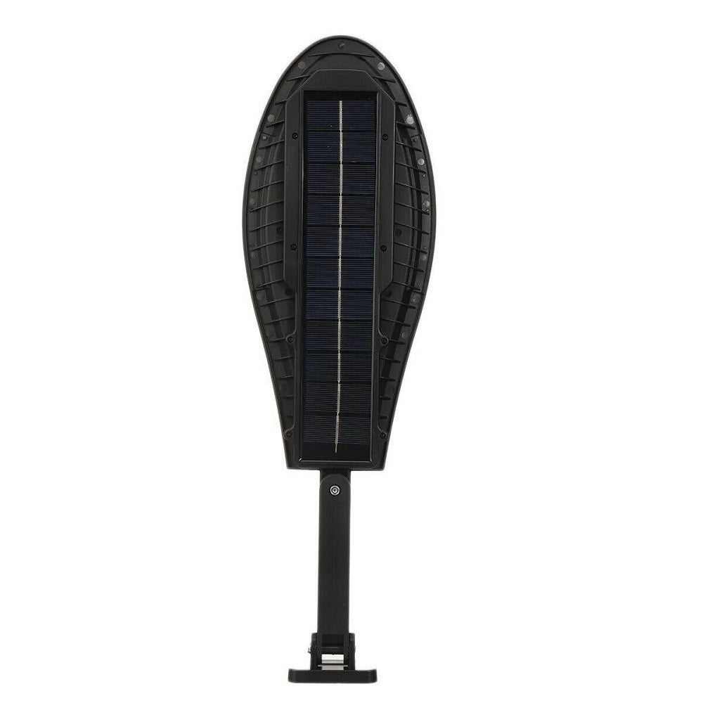 Trade Shop - Faro Lampione Stradale Pannello Solare Con Sensore Telecomando 150led Cob Art.06 -