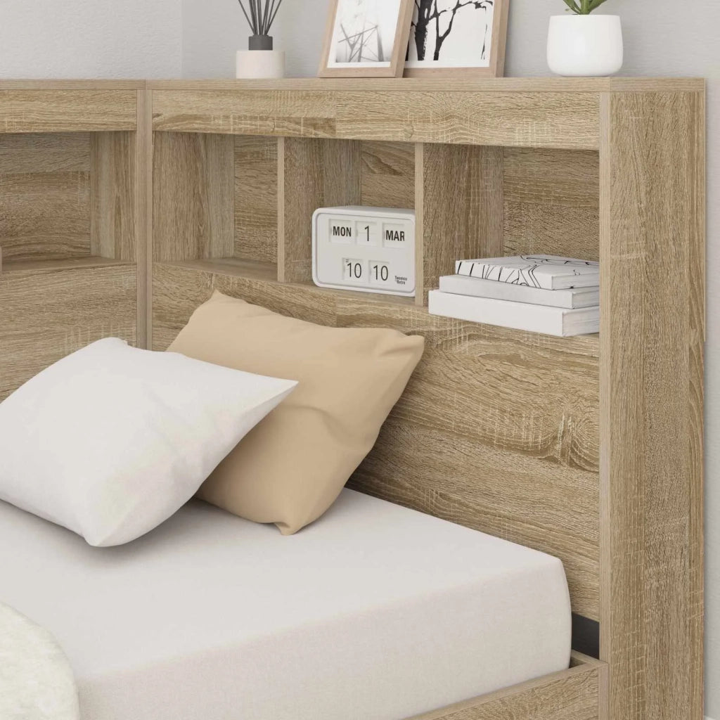 Testata contenitore Rovere Sonoma 100 cm Legno multistrato 3335463