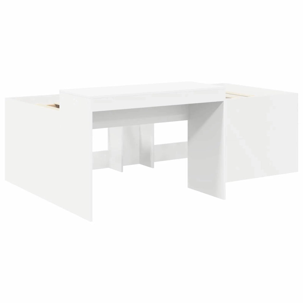 Letto con Tunnel 4 pcs Rovere Artigianale e Blu Chiaro