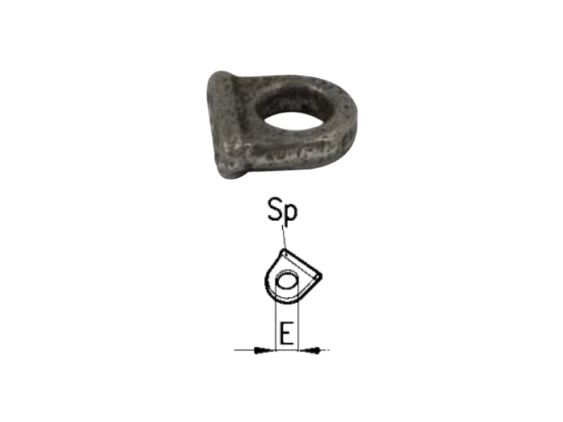 Golfaro per chiusura a palla o a pomolo Cermag - 17 mm