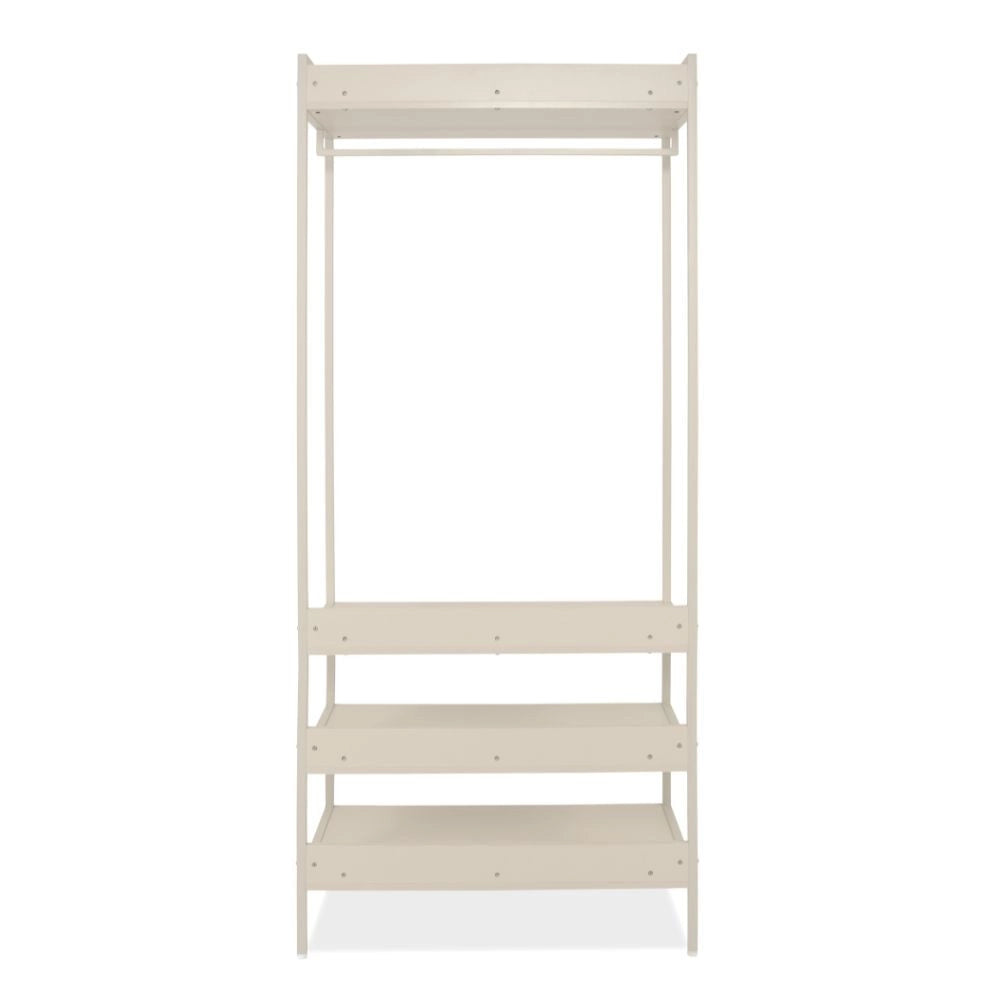 Mobile Ingresso Dhaka41B con Appendiabiti e 4 Ripiani Beige