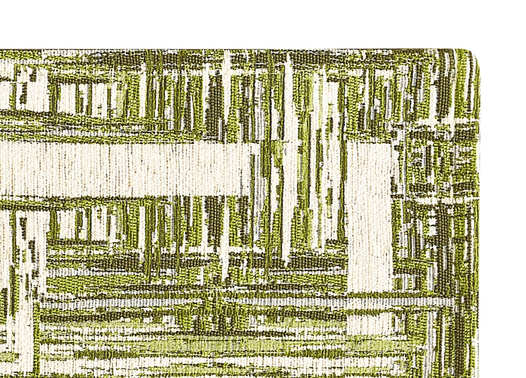 Tappeto Passatoia Cucina Corsia Retro Antiscivolo Disegno Bangkok By Suardi - 55x140 - Verde