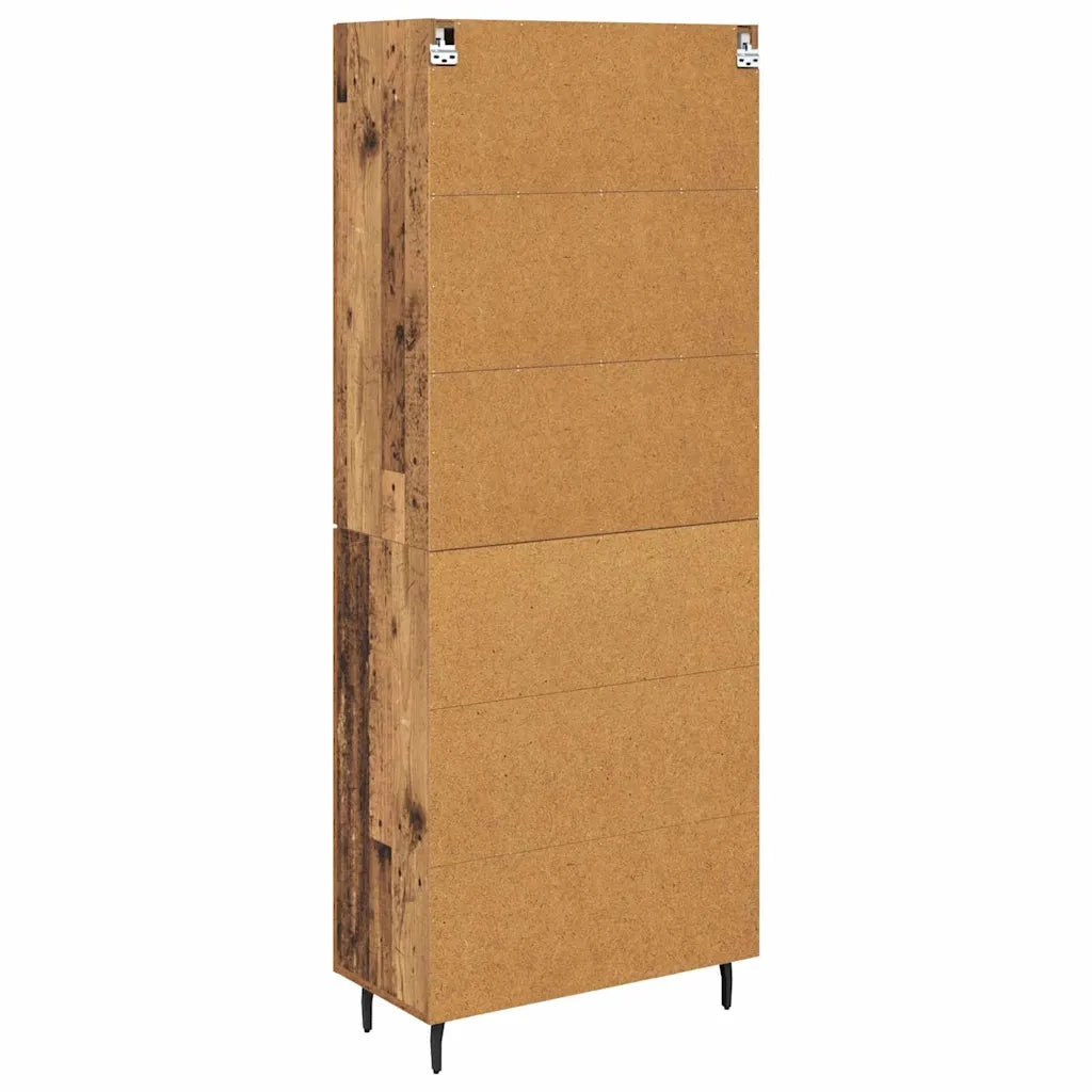 Credenza 2 pcs Legno vecchio Legno multistrato 3415634