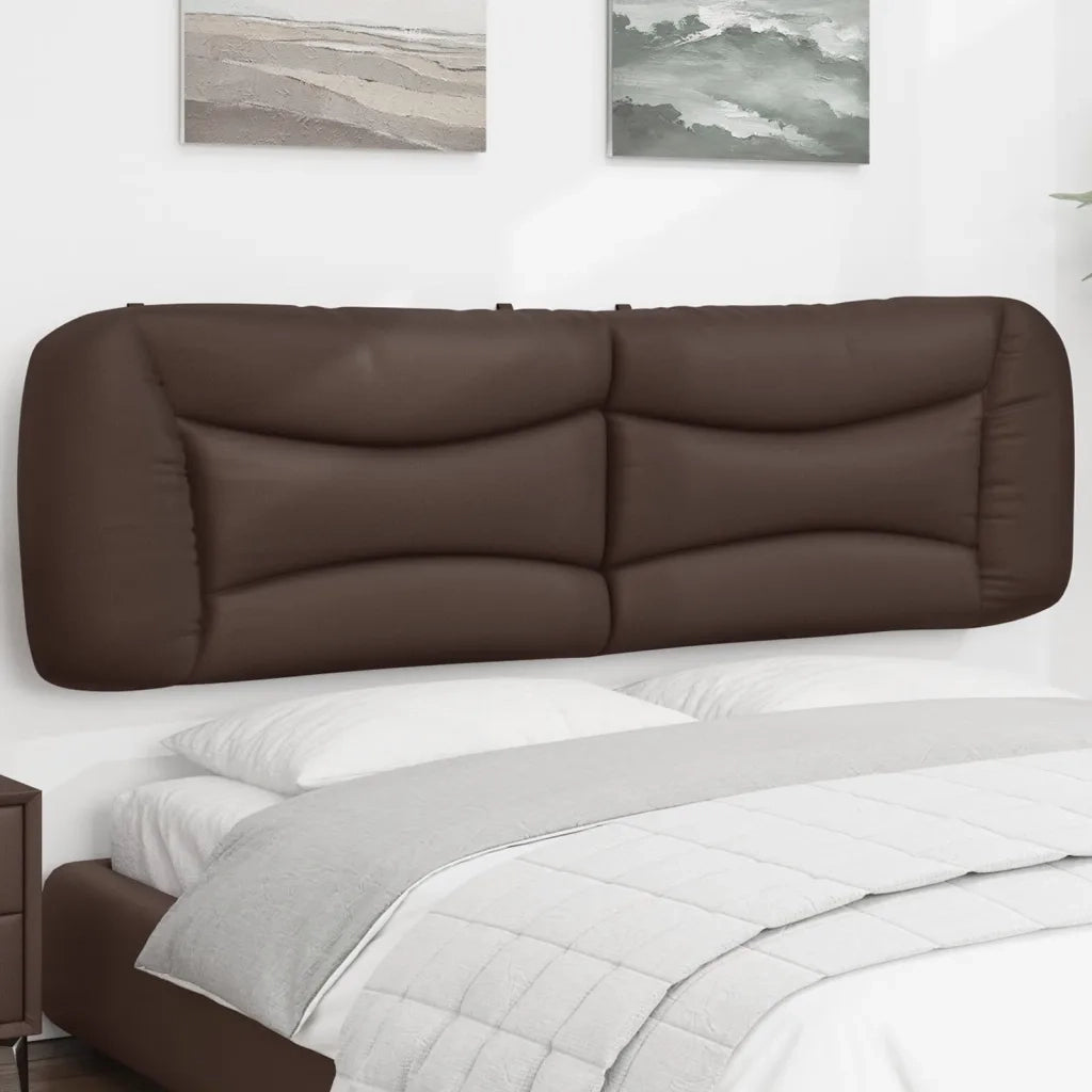 Cuscino Testiera Hvar Marrone 180 cm in Similpelle CFW1511235